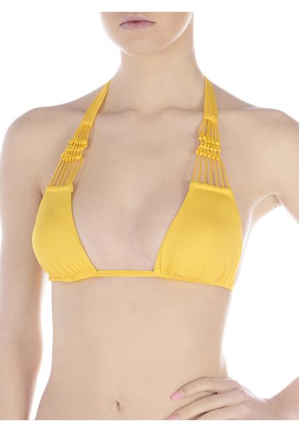 Removable cups triangle bra
