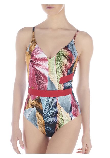 Underwired D cup swimsuit
